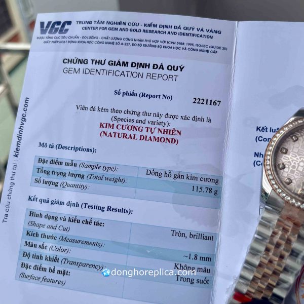 đồng hồ Rolex Siêu Cấp BST Datejust 116231 Demi Gold Everose Computer Dial 36mm