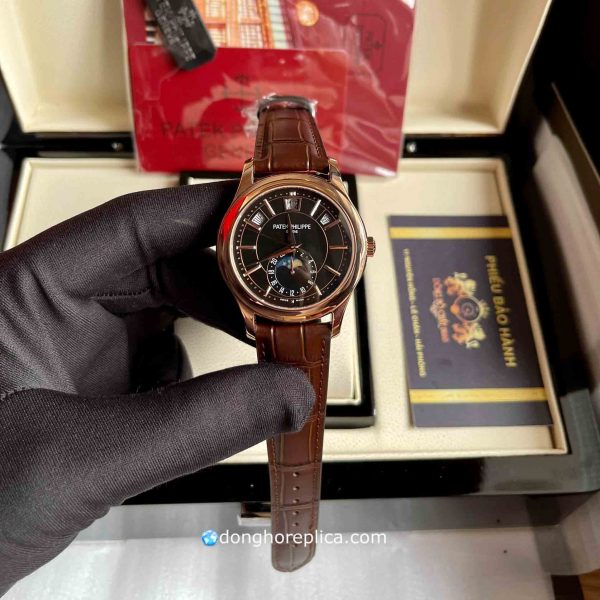 Đồng Hồ Patek Philippe Super Fake BST Complications 5205R-010 Rose Gold