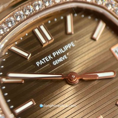 Đồng Hồ Patek Philippe Replica BST Nautilus 5711 Rose Gold Brown