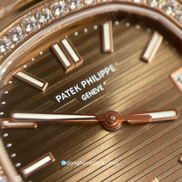 Đồng Hồ Patek Philippe Replica BST Nautilus 5711 Rose Gold Brown