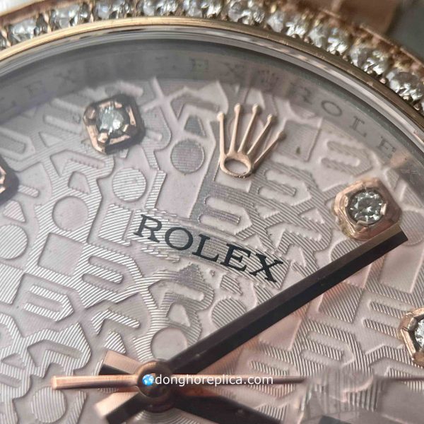 đồng hồ Rolex Siêu Cấp BST Datejust 116231 Demi Gold Everose Computer Dial 36mm