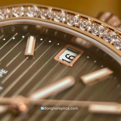 Đồng Hồ Patek Philippe Replica BST Nautilus 5711 Rose Gold Brown