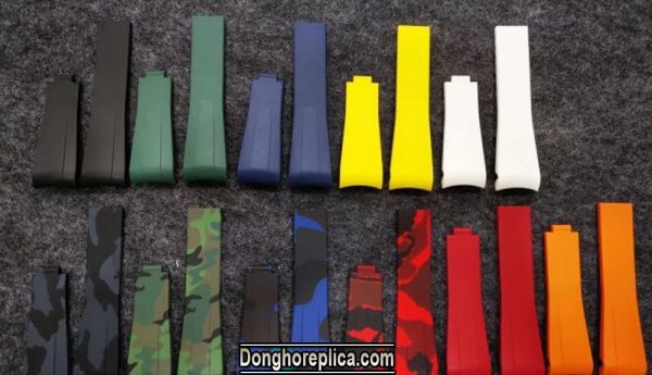 Dây cao su đồng hồ Rolex chất lượng tốt ôm cổ tay vô cùng thoải mái