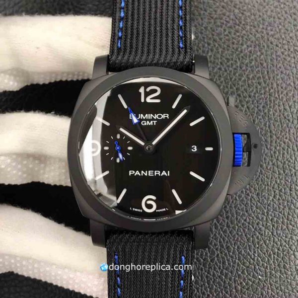 Đồng Hồ Panerai Replica BST Luminor GMT Bucherer Blue PAM01176