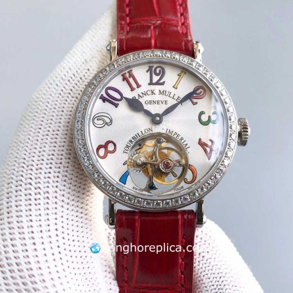 Đồng Hồ Franck Muller Super Fake BST Round Color Dream Tourbillon