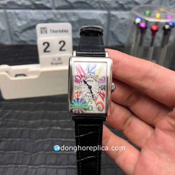 Đồng Hồ Nữ Franck Muller Super Fake BST Long Island 1002QZCOLDRMSS