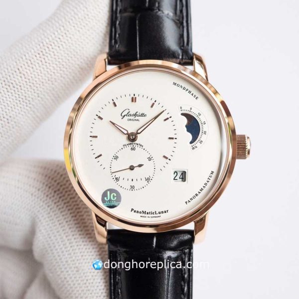 Đồng Hồ Glashutte Replica BST Original PanoMaticLunar 1-90-02-45-35-04