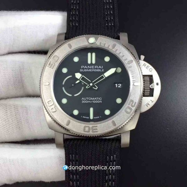 Đồng Hồ Panerai Super Fake BST Luminor Submersible Black Dial 47mm