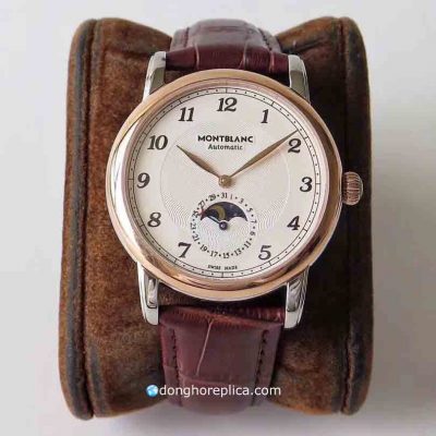 Đồng Hồ Montblanc Replica BST Star Legacy Moonphase 42mm Rose Gold
