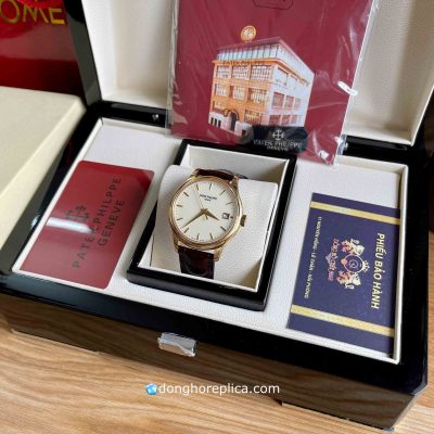 Đồng Hồ Patek Philippe Cơ Lộ Máy BST Complications Classic Bọc Vàng 18K