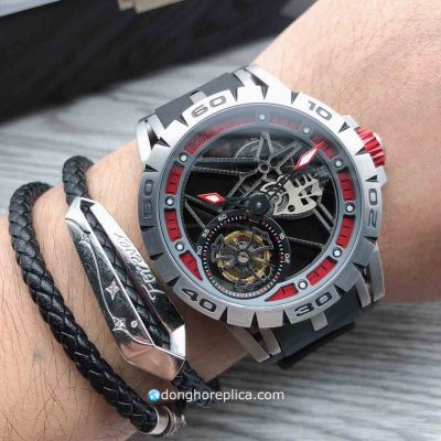 Đồng Hồ Roger Dubuis Replica BST Excalibur Spider Single Flying Tourbillon
