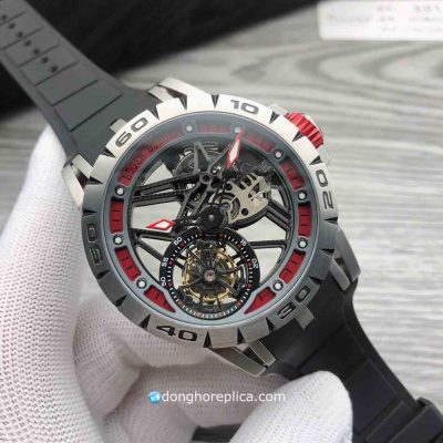 Đồng Hồ Roger Dubuis Replica BST Excalibur Spider Single Flying Tourbillon