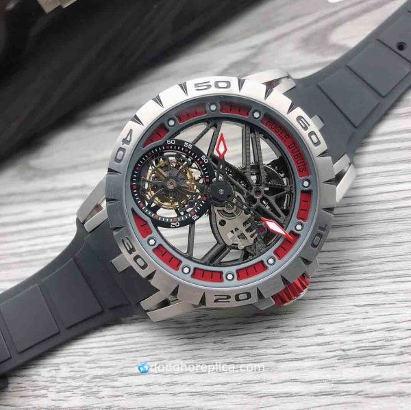 Đồng Hồ Roger Dubuis Replica BST Excalibur Spider Single Flying Tourbillon