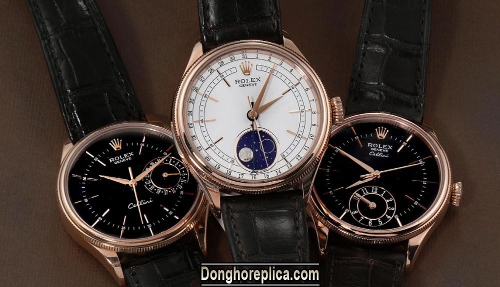 Những mẫu đồng hồ Rolex Geneve Cellini dây da giá tốt nhất hiện nay