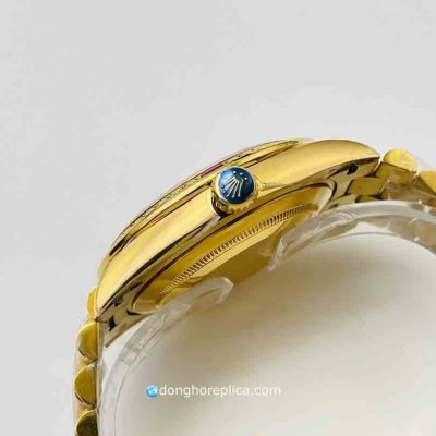 đồng hồ Rolex Replica BST Day-Date Diamond Automatic Yellow Gold