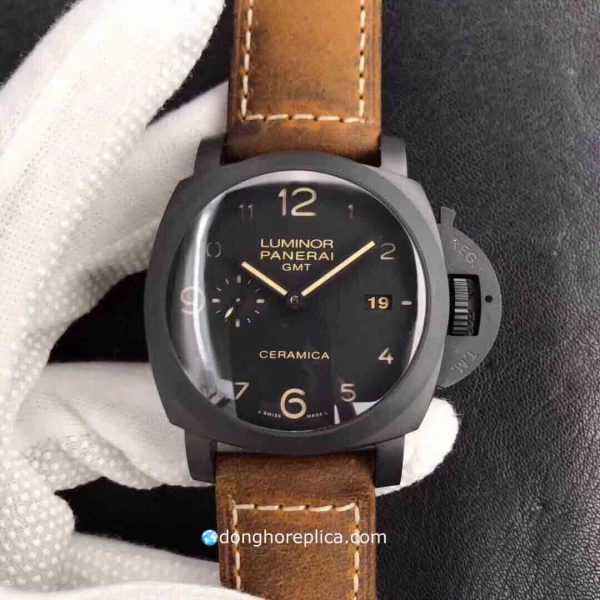 Đồng Hồ Panerai Super Fake BST Luminor Marina GMT Ceramica