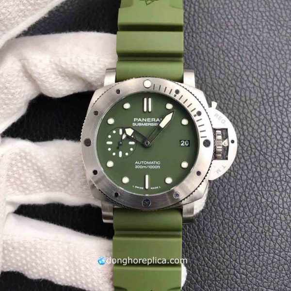 Đồng Hồ Panerai Replica BST Submersible PAM1055 Matte-Green