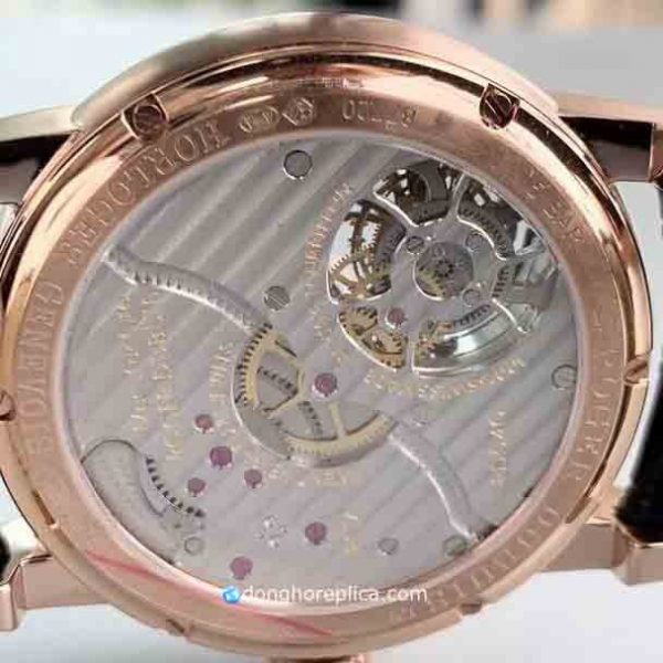 Đồng Hồ Roger Dubuis Super Fake BST Hommage Flying Tourbillon RDDBHO0568 Rose Gold