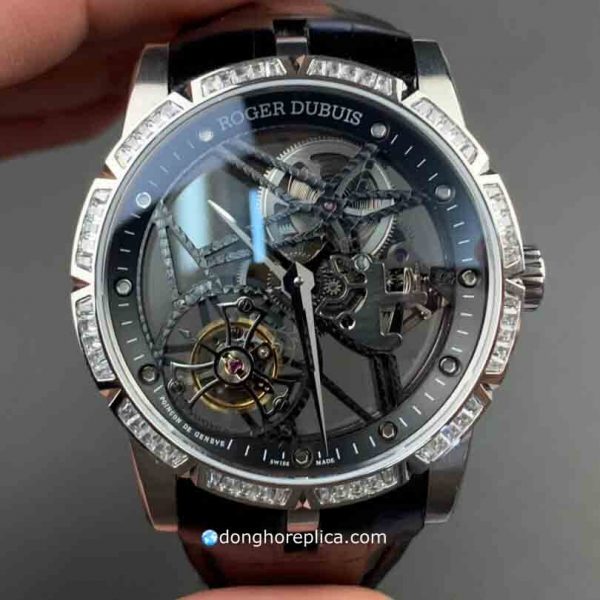 Đồng Hồ Roger Dubuis Siêu Cấp BST Excalibur Spider Tourbillon Diamond 45mm