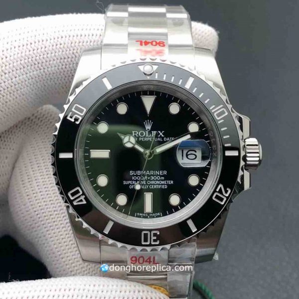 Đồng hồ Rolex Submariner ETA 2824 2 40mm M116610LN Replica 1:1