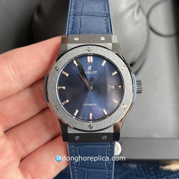 Đồng Hồ Hublot Siêu Fake BST Classic Fusion Ceramic Blue 542.CM.7170.RX