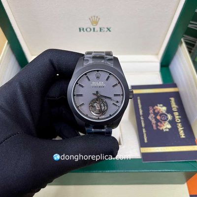 Đồng Hồ Rolex Milgauss Tourbillon 116400 LNT01HS-01 Label Noir Super Fake