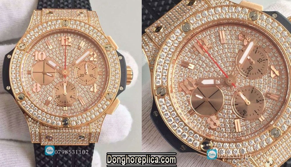 Đồng hồ Hublot đính đá và top 10 mẫu đẹp nhất mọi thời đại