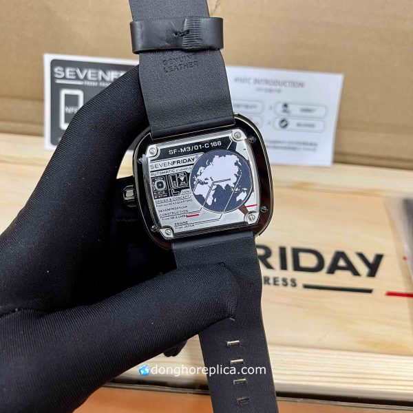 Đồng Hồ SevenFriday Super Fake BST M3/01-C 166 Automatic Black Dial
