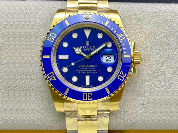 Rolex Submariner Blue Gold