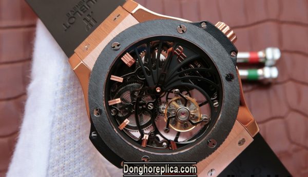 vo Hublot King Power Tourbillon