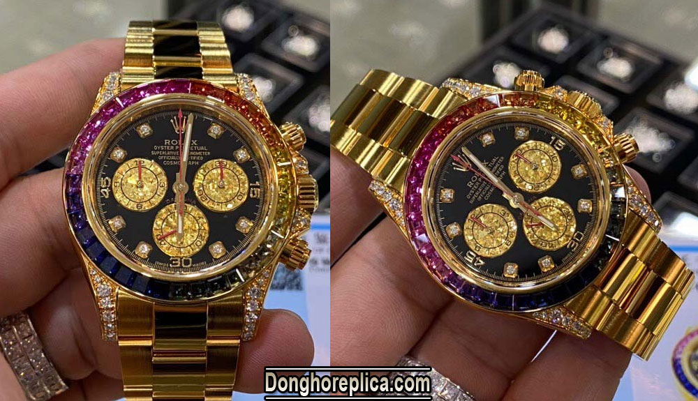 Độ vàng khối đồng hồ Rolex