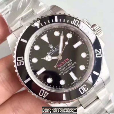 Đồng hồ Rolex Submariner 14060 Black Dial Replica