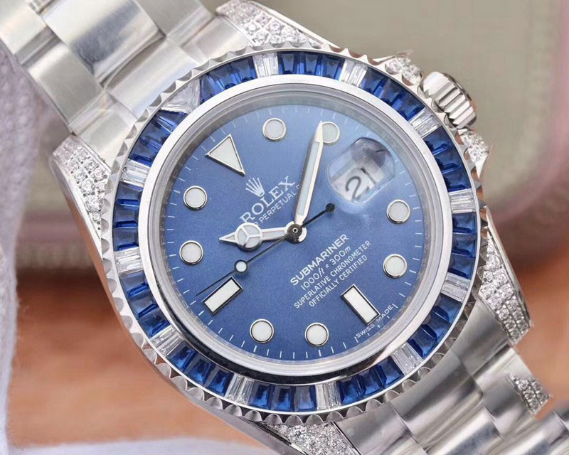 Đặc điểm chi tiết của chiếc đồng hồ Rolex Submariner Date 116619LB Diamond Edition