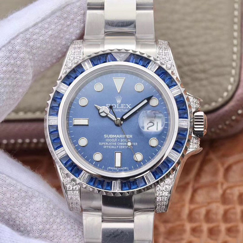 Giới thiệu về chiếc đồng hồ Rolex Submariner Date 116619LB Diamond Edition