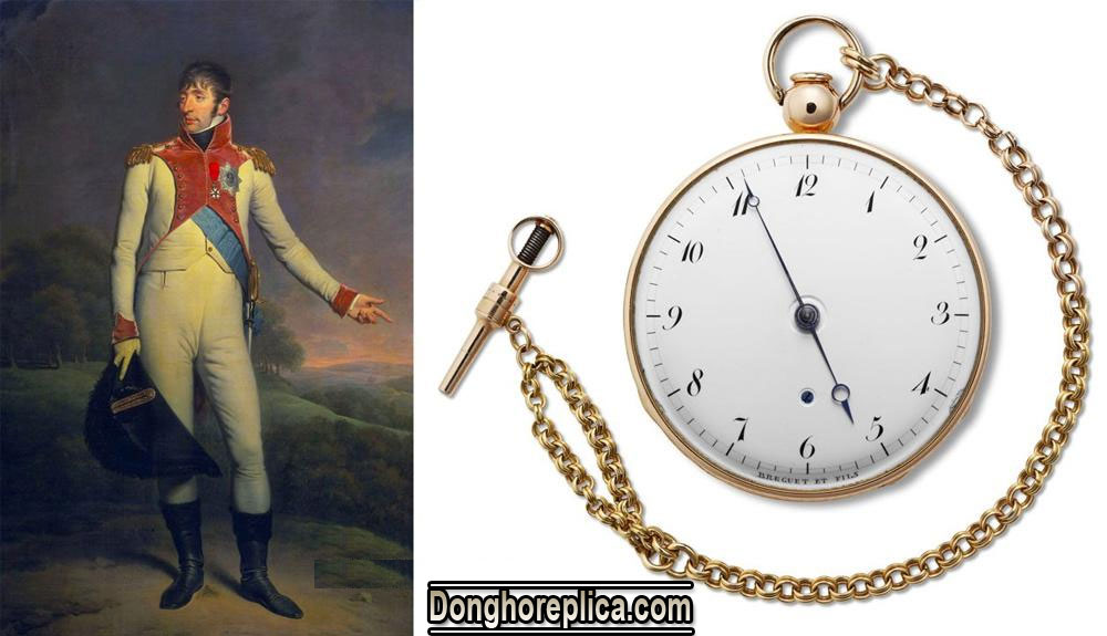 Napoleon Bonaparte và chiếc đồng hồ Breguet của riêng ông.