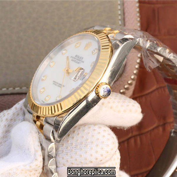 Núm chỉnh giờ đồng hồ Rolex 16018 Gold
