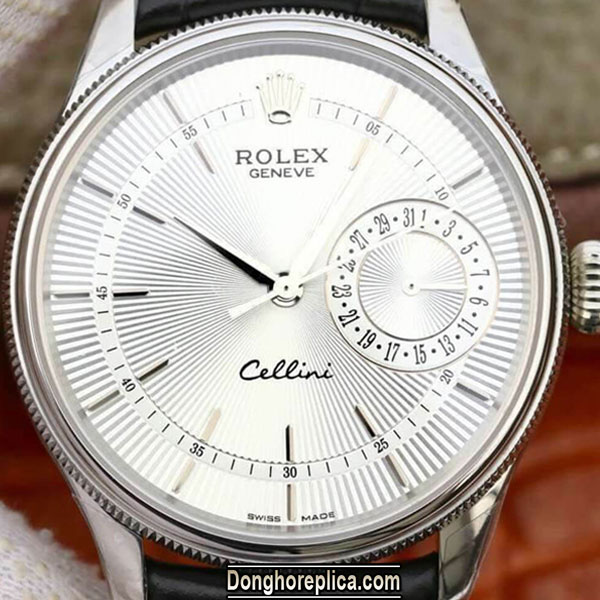 Đồng hồ Rolex Cellini 50519 39mm mặt số trắng