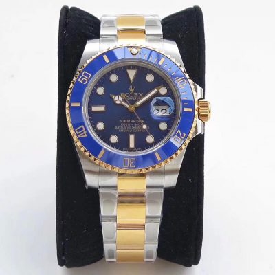 Giới thiệu về chiếc đồng hồ Rolex Submariner 116613LB Yellow Gold Demi Wrapped 40mm