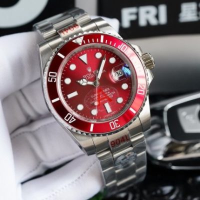 Giới thiệu đồng hồ Rolex Submariner Red 116610 Insert Refinished 40mm