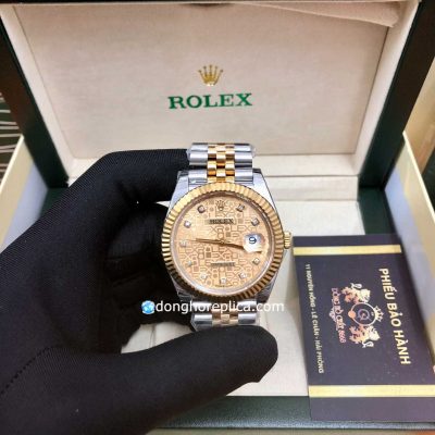 Đồng hồ Rolex DateJust 126233 bọc vàng 18K Replica 1:1