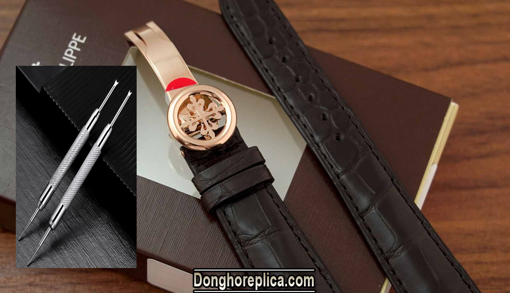 dụng cụ cần thiết trước khi thay dây da đồng hồ Patek Philippe