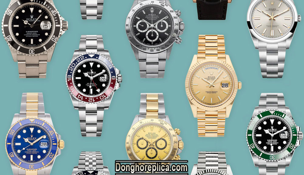 Loại vật liệu chế tác đồng hồ Rolex chính hãng