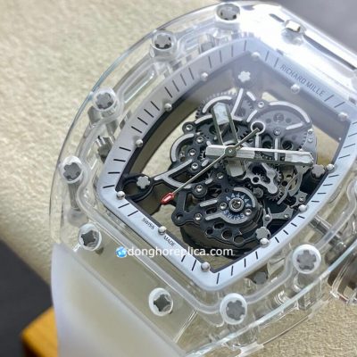 Đồng hồ Richard Mille RM 056 Sapphire Skeleton Dial Replica 1:1 21 richard mille rm 056 sapphire 2