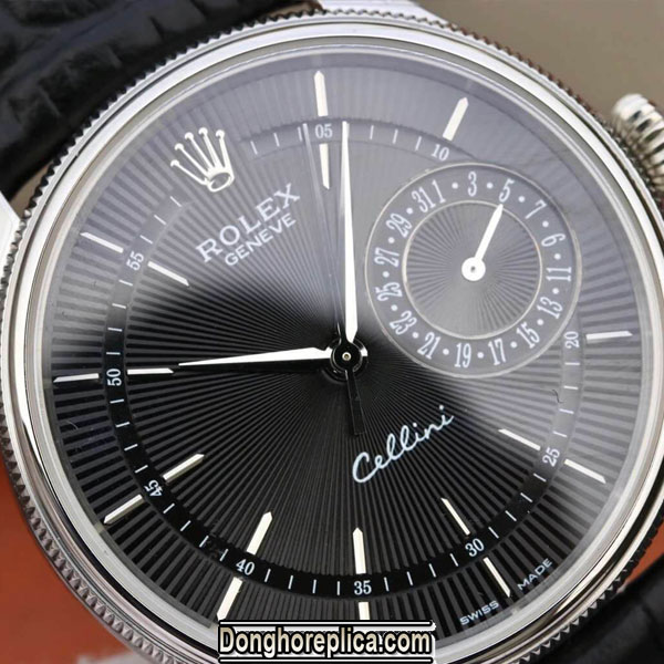 Thiết kế mặt đồng hồ Rolex Cellini Date