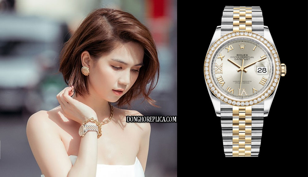 B s u t p ng h Rolex n Ng c Trinh g m nh ng m u n o