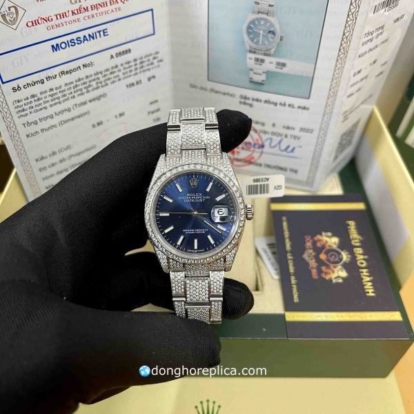 Đồng hồ Rolex Datejust blue dial bán chạy nhất tại Hồ Chí Minh
