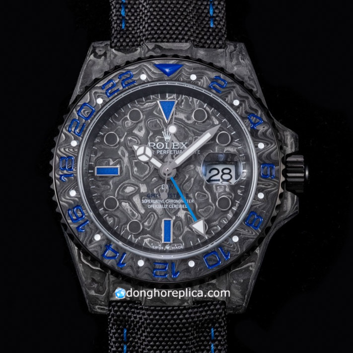 Mua đồng hồ Rolex GMT Master II DIW Carbon Fiber Blue giá tốt tại HCM Hà Nội