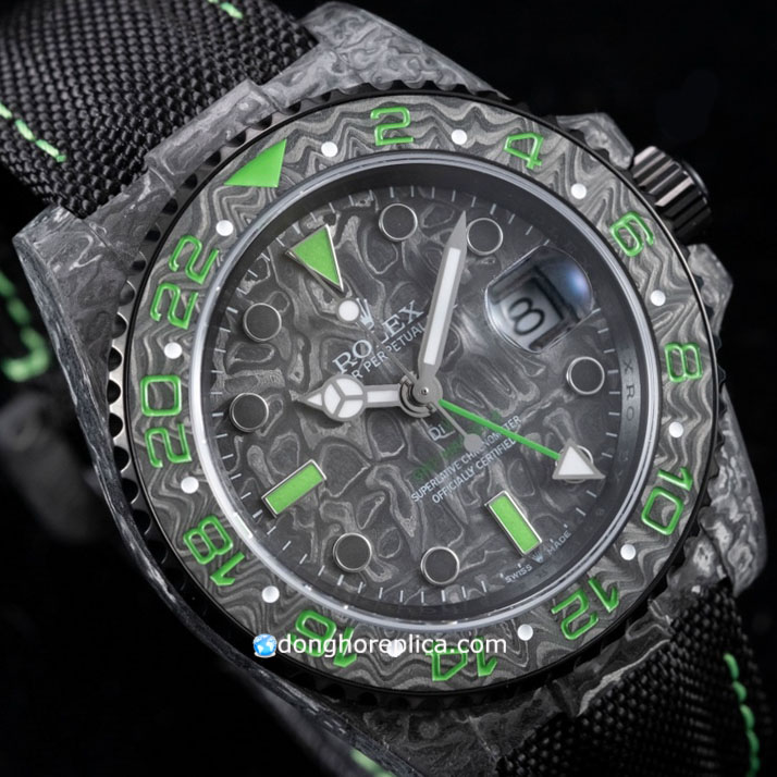 Mua đồng hồ Rolex GMT Master II DIW Carbon Fiber Green giá tốt tại HCM Hà Nội