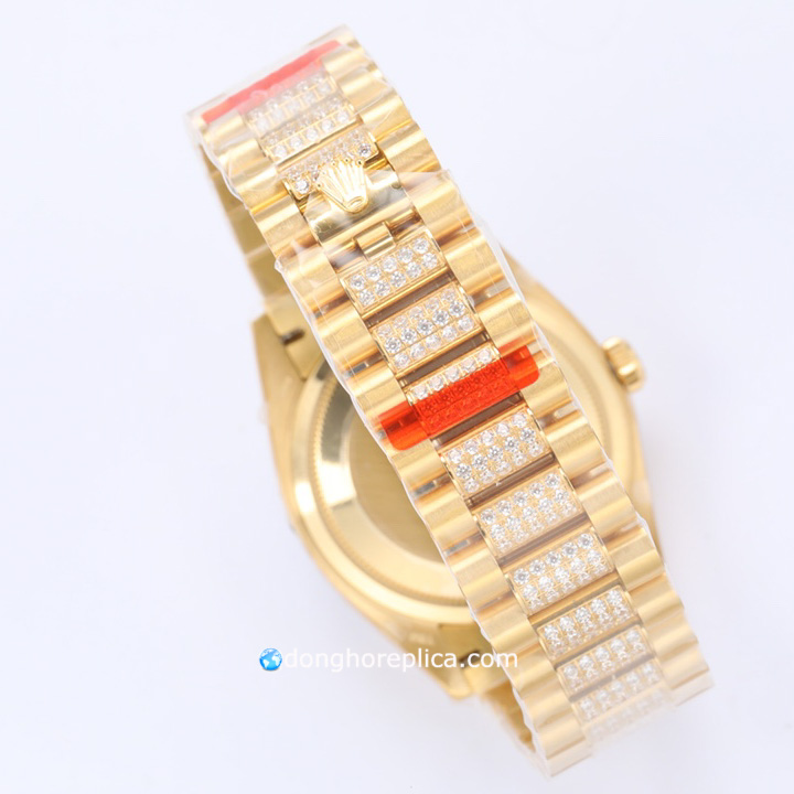 Phần dây khóa của đồng hồ Rolex siêu cấp Super Fake 1:1 Day Date M228238-0005