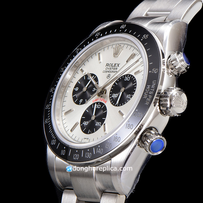 Tổng quan thiết kế đồng hồ Rolex Rep 1:1 Cosmograph Daytona 116500 LN Panda Keramik